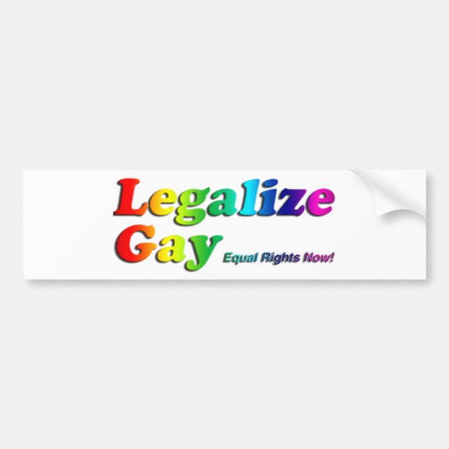 Legaliseraa bög bildekal (Framsidan)
