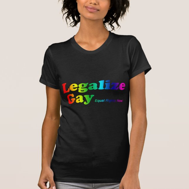 Legaliseraa bög t-shirt (Framsida)
