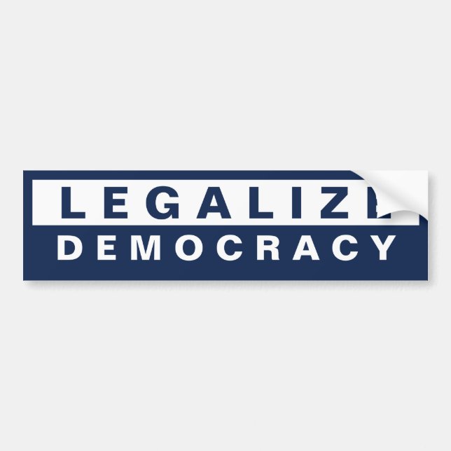 Legaliseraa demokrati bildekal (Framsidan)