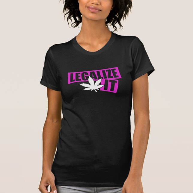 Legaliseraa det tee shirt (Framsida)