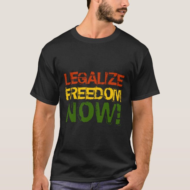 LEGALISERAA FRIHET TEE (Framsida)