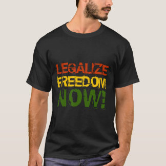LEGALISERAA FRIHET TEE SHIRT