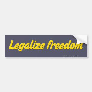 Legaliseraa frihetsbildekal bildekal