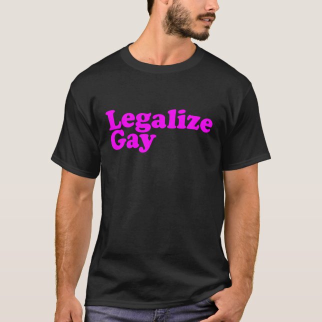 Legaliseraa glada rosor t shirt (Framsida)