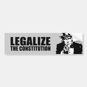 Legaliseraa konstitutionen bildekal