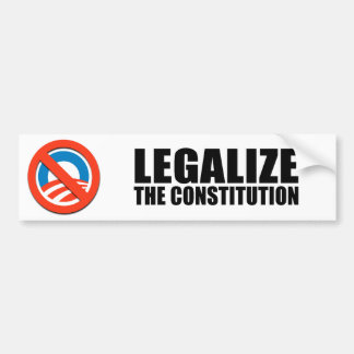 Legaliseraa konstitutionen bildekal