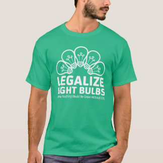 Legaliseraa ljus lökarT-tröja T-shirt