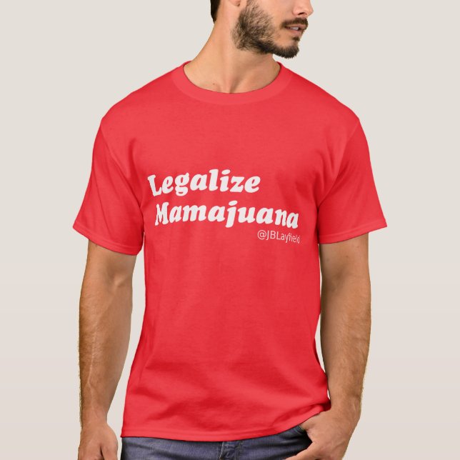 Legaliseraa Mamajuana T-tröja Tee (Framsida)