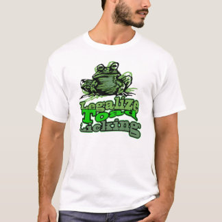Legaliseraa slicka för padda tee shirt