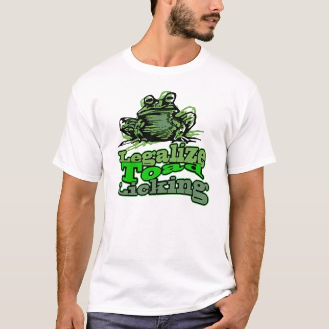 Legaliseraa slicka för padda tee shirt (Framsida)