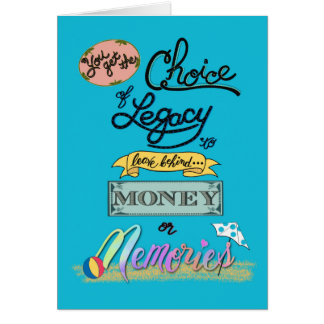 Legat Hälsningskort