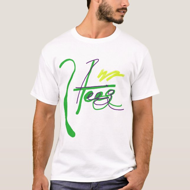 Legatgrönt Tee Shirt (Framsida)