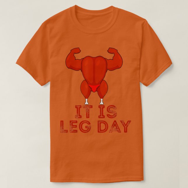 Legdagen Turkiet Ben Pun Thanksgiving Gym Pun F T Shirt (Design framsida)