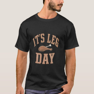 Legdagen Turkiet Thanksgiving Mat Holida T Shirt