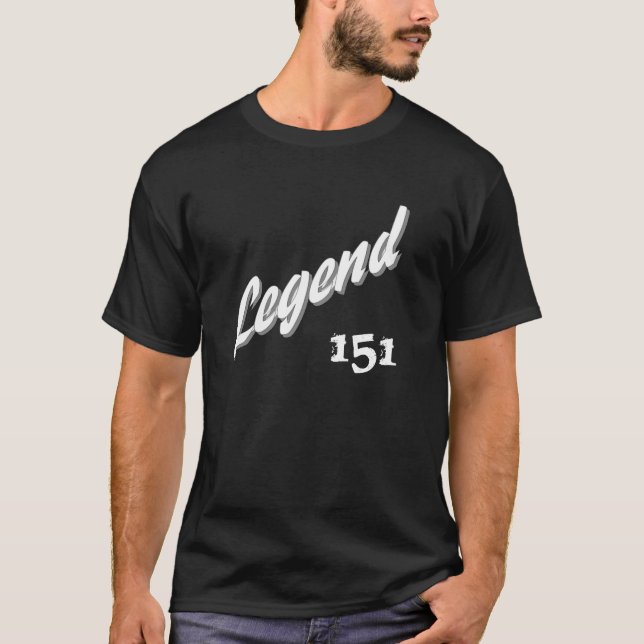 Legend 151 t-shirt (Framsida)