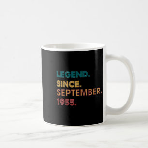 Legend 1955 70-årspresenter för män och kvinnor 70 kaffemugg