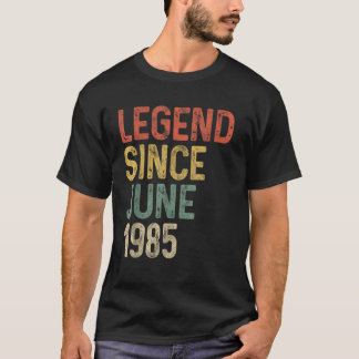 Legend 1985 40-årspresenter för män kvinnor 40 år t shirt
