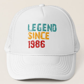 Legend 1986 40-årspresenter för män och kvinnor 40 keps