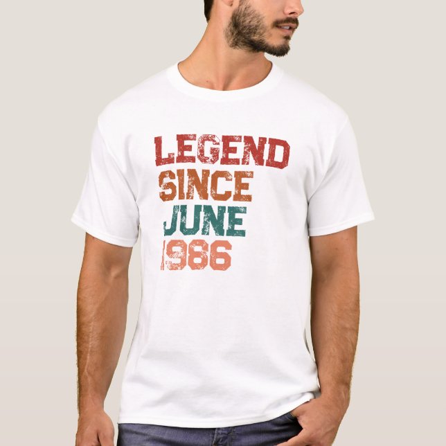 Legend Anpassad 40-års födelsedags T-shirt (Framsida)