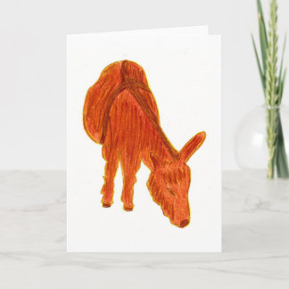 Legend av åsnan kort