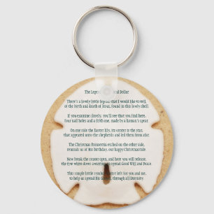 Legend av Sanddollaren Keychain Nyckelring