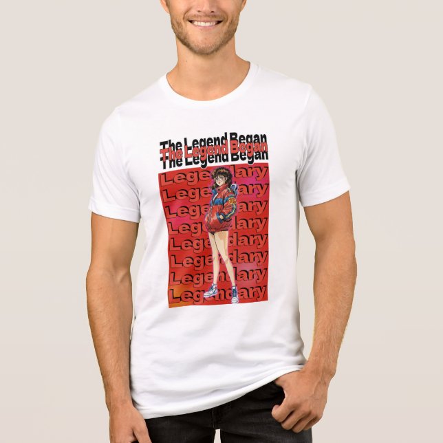 Legend Began  T Shirt (Framsida)