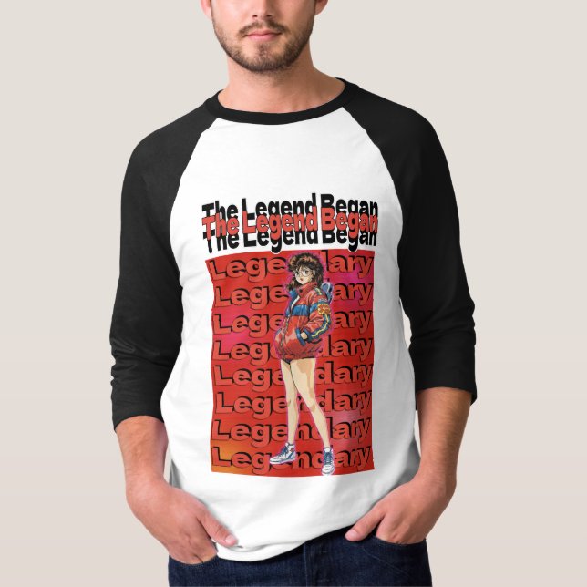 Legend Began  T Shirt (Framsida)
