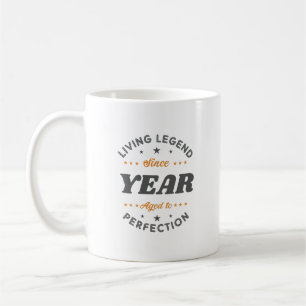 Legend Birthday Gift PERSONLIG Kaffemugg