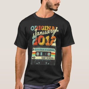 Legend Born Junuary 2012 10th Birthday Funny T Shirt