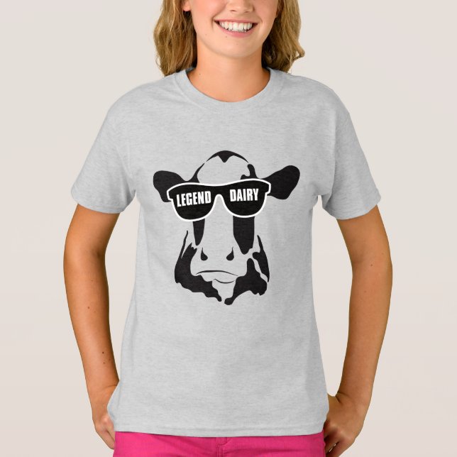 Legend Dairy Raglan T-Shirt (Framsida)