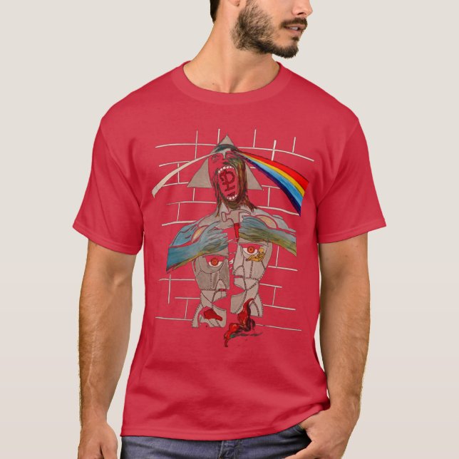 Legend Floyd Designkonst vänners vänner T Shirt (Framsida)