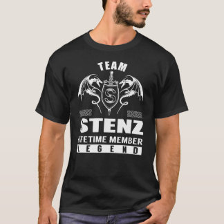 Legend för gruppmedlem för STENZ-livstid T Shirt
