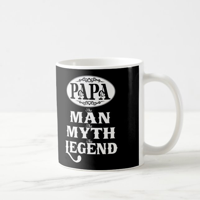 Legend för PAPPAmanMyth Mugg (Höger)