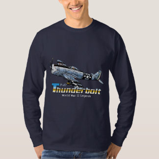 Legend för världskrig II för P-47 Thunderbold Tröja