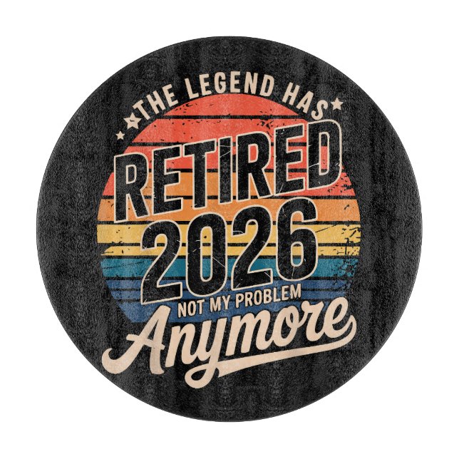 Legend Har Gått I Pension 2026 Inte Mitt Problem L (Framsidan)