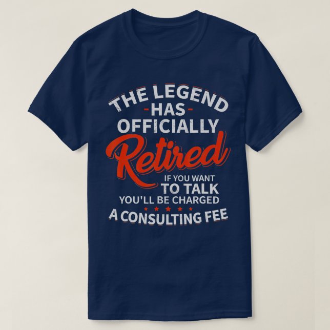 Legend har officiellt återkallat Manar-tjänstemann T Shirt (Design framsida)