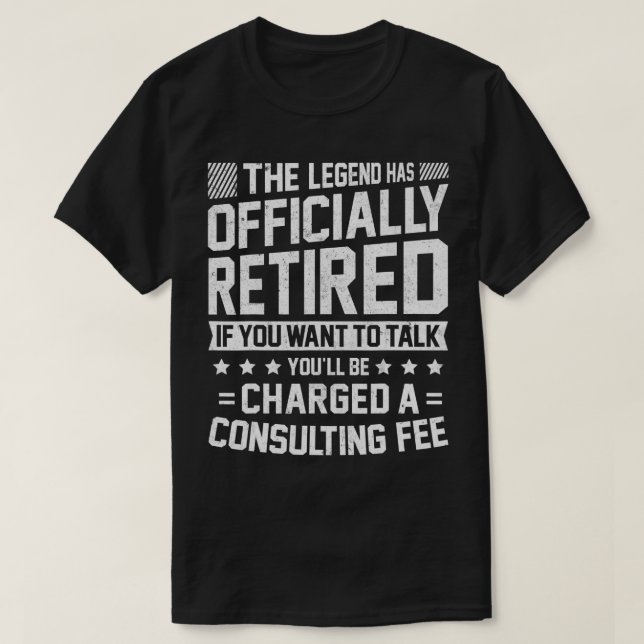 Legend har officiellt återkallat Manar-tjänstemann T Shirt (Design framsida)