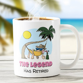 Legend har tröttnat på Tecknaden med den berömda C Kaffemugg