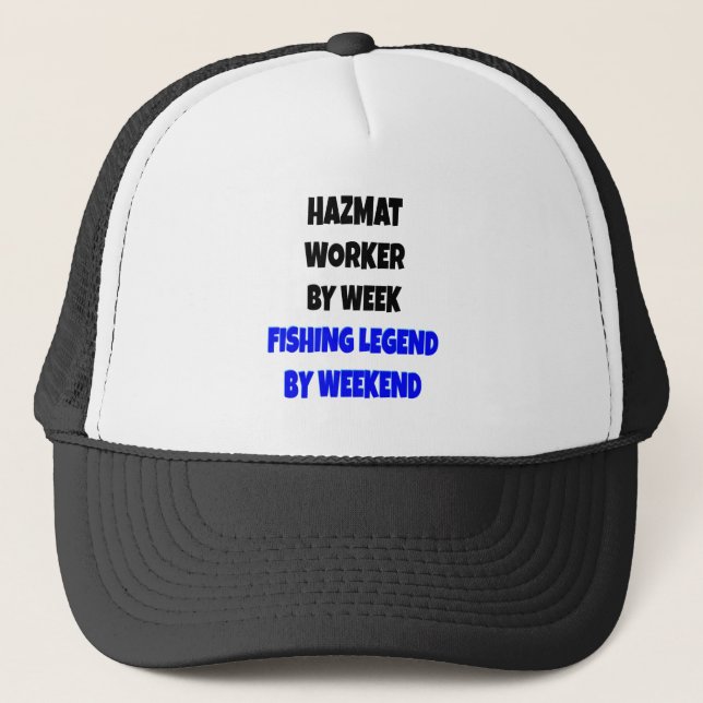 Legend Hazmat Worker Truckerkeps (Framsida)