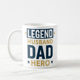 Legend Make Pappa Hero Kaffemugg