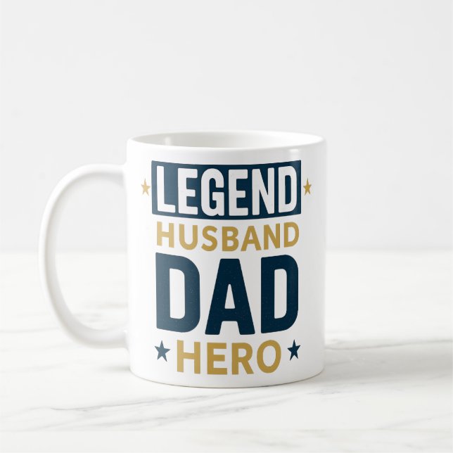 Legend Make Pappa Hero Kaffemugg (Vänster)