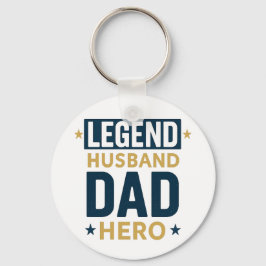 Legend Make Pappa Hero Nyckelring