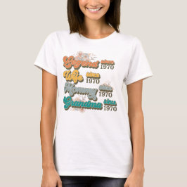 Legend Mamma Grandma-Anpassningsbar-gåva T Shirt