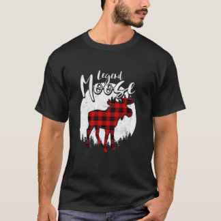 Legend Moose Red Play Buffalo Matching Family Paj T Shirt