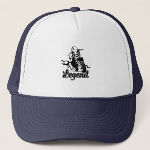 Legend Motorcycle T-Shirt Keps