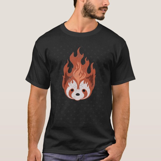 Legend of Korra Fire Ferrets Pro Bending Emblem no T Shirt (Framsida)