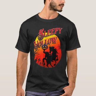 Legend Om Huvudlösa Ryttare På Halloween Eller Sle T Shirt