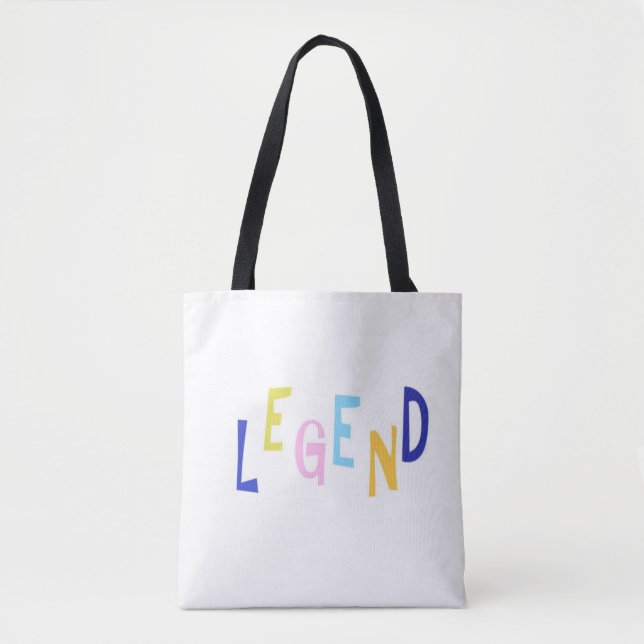 legend ord art tygkasse (Framsida)