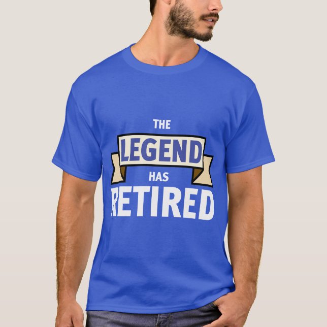 Legend Retires T-Shirt (Framsida)