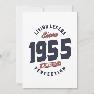 Legend sedan 1955 års födelsedagspresent tack kort